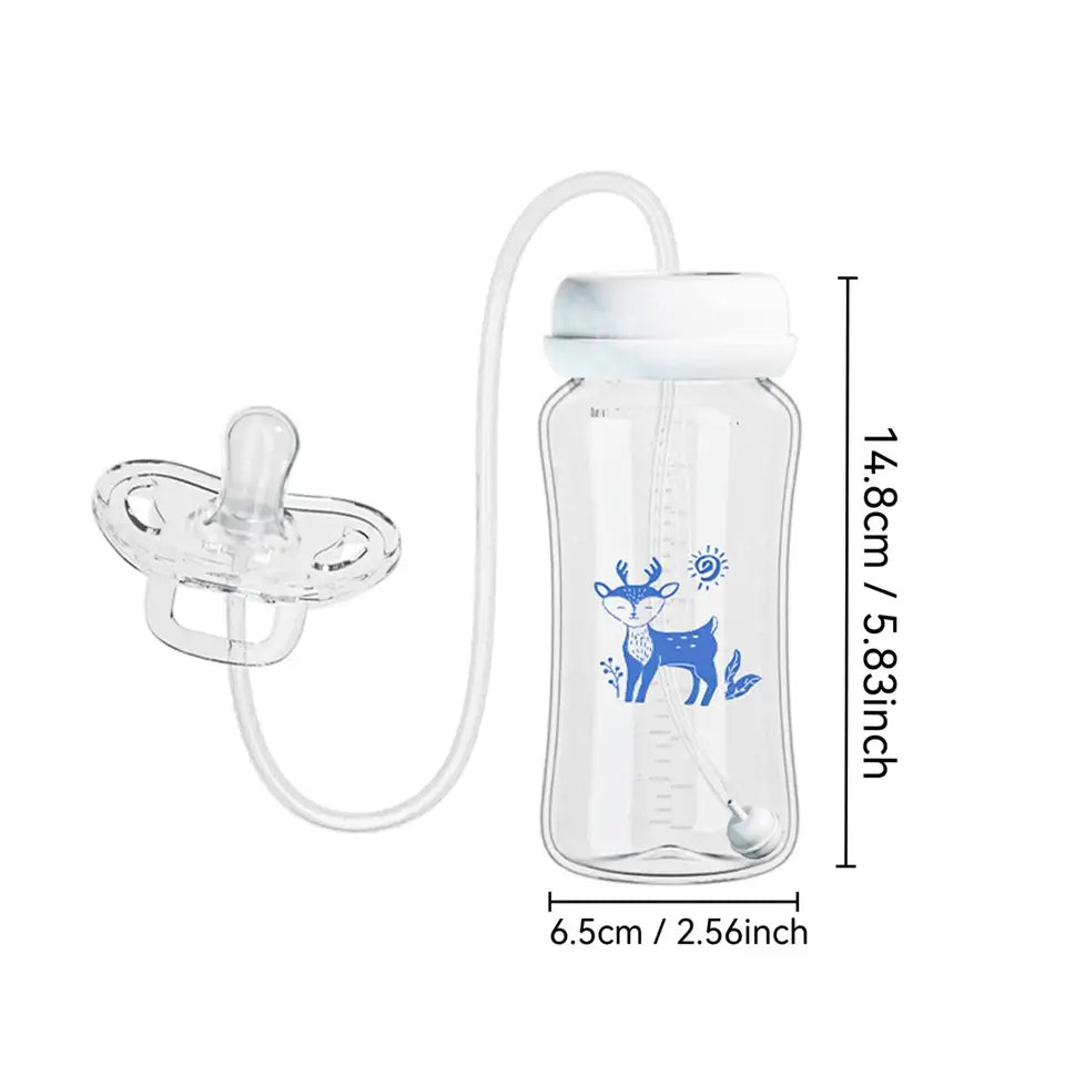 3-in-1 Hands-Free 300ML Baby Bottle